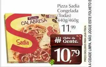 São Roque Supermercados Pizza Sadia Congelada 440g/460g oferta