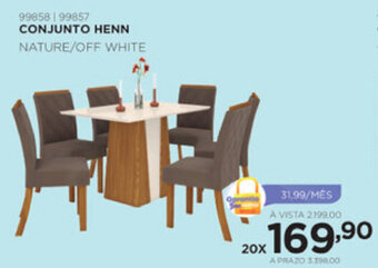 Benoit Conjunto Henn oferta