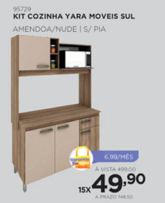 Kit Cozinha Yara Moveis Sul