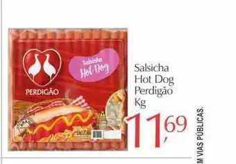 São Roque Supermercados Salsicha Hot Dog Perdigão 1kg oferta
