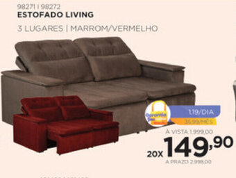 Benoit Estofado Living oferta