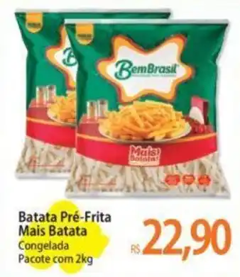 Atacadão Batata Pré-Frita Mais Batata Congelada Pacote com 2kg oferta