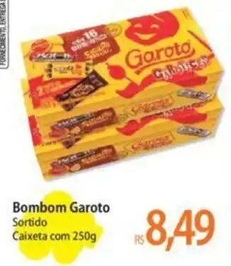 Atacadão Bombom Garoto Sortido Caixeta com 250g oferta