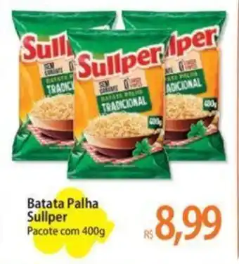 Atacadão Batata Palha Sullper Pacote com 400g oferta