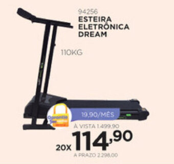 Benoit Esteira Eletronica Dream 110kg oferta