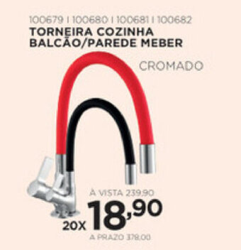 Torneira Cozinha Balcao/ Parede Meber