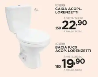Benoit Caixa Acopl. Lorenzetti oferta