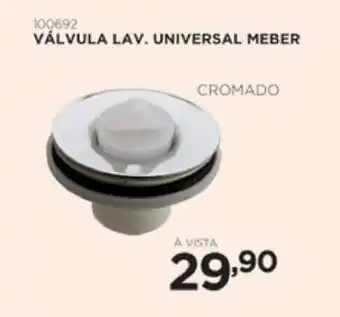 Benoit Valvula Lav. Universal Meber - Cromado oferta