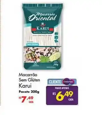 Muffato Macarrão Sem Glúten Karui 200g oferta