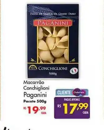 Muffato Macarrão Conchiglioni Paganini 500g oferta