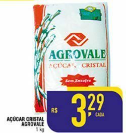 Mercantil Rodrigues Açúcar cristal agrovale kg oferta