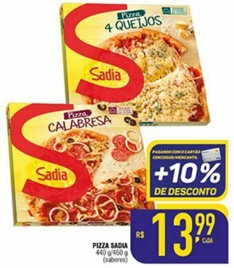 Mercantil Rodrigues Pizza sadia oferta