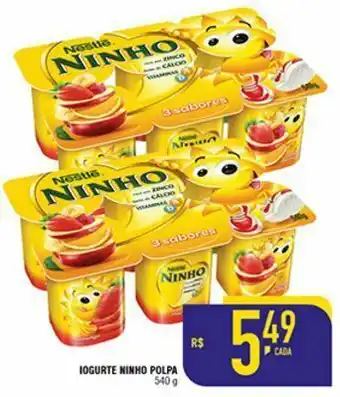 Iogurte ninho polpa