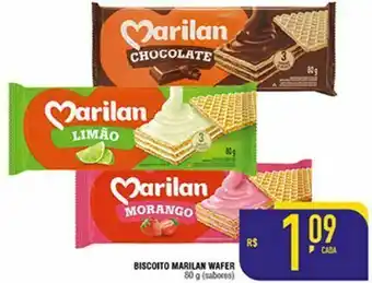 Mercantil Rodrigues Biscoito marilan wafer oferta