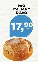 D'avó Supermercado Pão italiano d’avó oferta