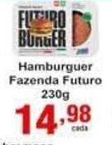 Rossi Supermercado Hamburguer Fazenda Futuro 230g oferta
