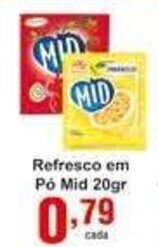 Rossi Supermercado Refresco em po Mid 20g oferta