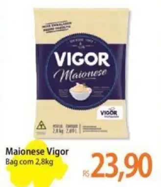 Atacadão Maionese Vigor Bag com 2,8kg oferta