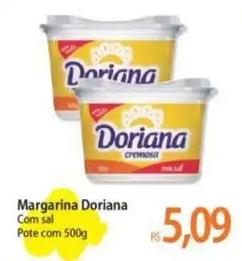 Atacadão Margarina Doriana Com sal Pote com 500g oferta