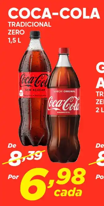 Dia COCA-COLA TRADICIONAL ZERO 1.5L oferta