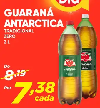Dia GUARANÁ ANTARCTICA TRADICIONAL ZERO 2 L oferta