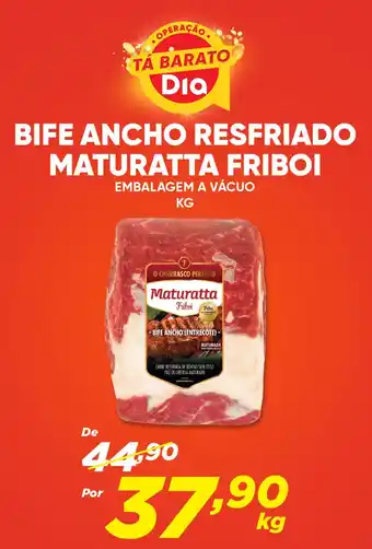 Dia BIFE ANCHO RESFRIADO MATURATTA FRIBOI EMBALAGEM A VÁCUO KG oferta