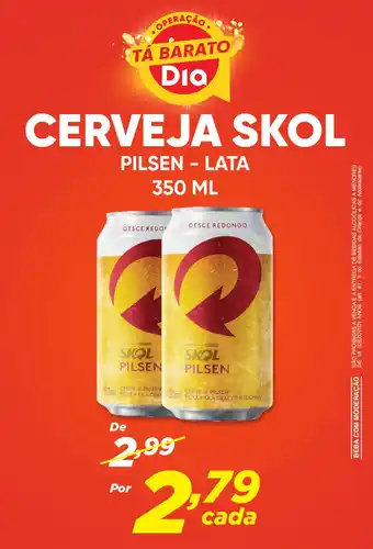 Dia CERVEJA SKOL PILSEN - LATA 350 ML oferta