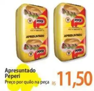 Atacadão Apresuntado Peperi Preço por quilo na peça oferta