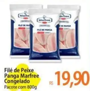 Atacadão Filé de Peixe Panga Marfree Congelado Pacote com 800g oferta