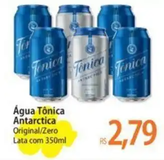 Atacadão Água Tônica Antarctica Original/Zero Lata com 350ml oferta