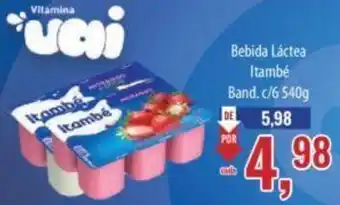 Supermercados BH Bebida Láctea Itambé Band.c/6 540g oferta