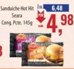 Supermercados BH Sanduíche Hot Hit Seara Cong. Pcte. 145g oferta