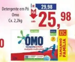 Detergente em Pó Omo Cx. 2,2kg