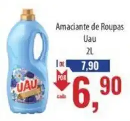 Amaciante de Roupas Uau 2L