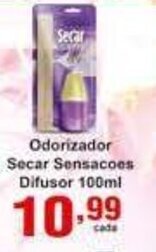 Rossi Supermercado Odorizador Secar Sensacoes Difusor 100ml oferta