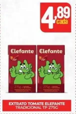 Fort Atacadista EXTRATO TOMATE ELEFANTE TRADICIONAL TP 275G oferta