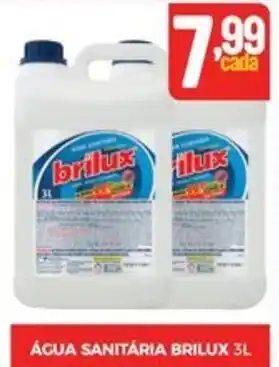 Fort Atacadista ÁGUA SANITÁRIA BRILUX 3L oferta