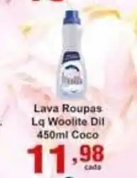 Rossi Supermercado Lava Roupas Lq Woolife Dil 450ml Coco oferta