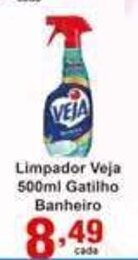 Rossi Supermercado Limpador Veja 500ml Gatilho Banheiro oferta