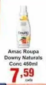 Rossi Supermercado Amac Roupa Downy Naturals Conc 450ml oferta