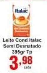 Rossi Supermercado Leite Cond Italac Semidesnatado TP 395g oferta