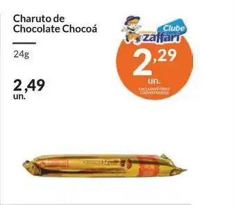 Zaffari Charuto De Chocolate Chocoá 24g oferta