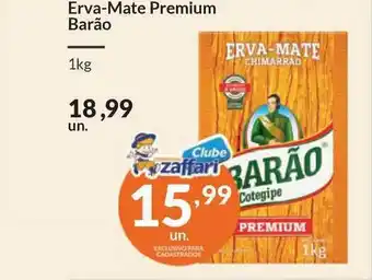Zaffari Erva-mate Premium Barão 1kg oferta