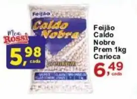 Feijão Caldo Nobre Prem 1kg Carioca