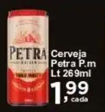 Rossi Supermercado Cerveja Petra P.m Lt 269ml oferta