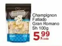 Rossi Supermercado Champignon Fatiado Gran Romano Sh 100g oferta