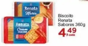 Rossi Supermercado Biscoito Renata Sabores 360g oferta