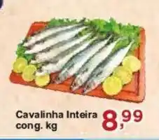Rossi Supermercado Cavalinha Inteira cong kg oferta