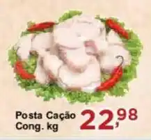 Rossi Supermercado Posta Cação cong. kg oferta