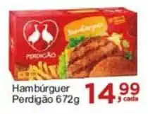 Rossi Supermercado Hamburguer Perdigão 672g oferta